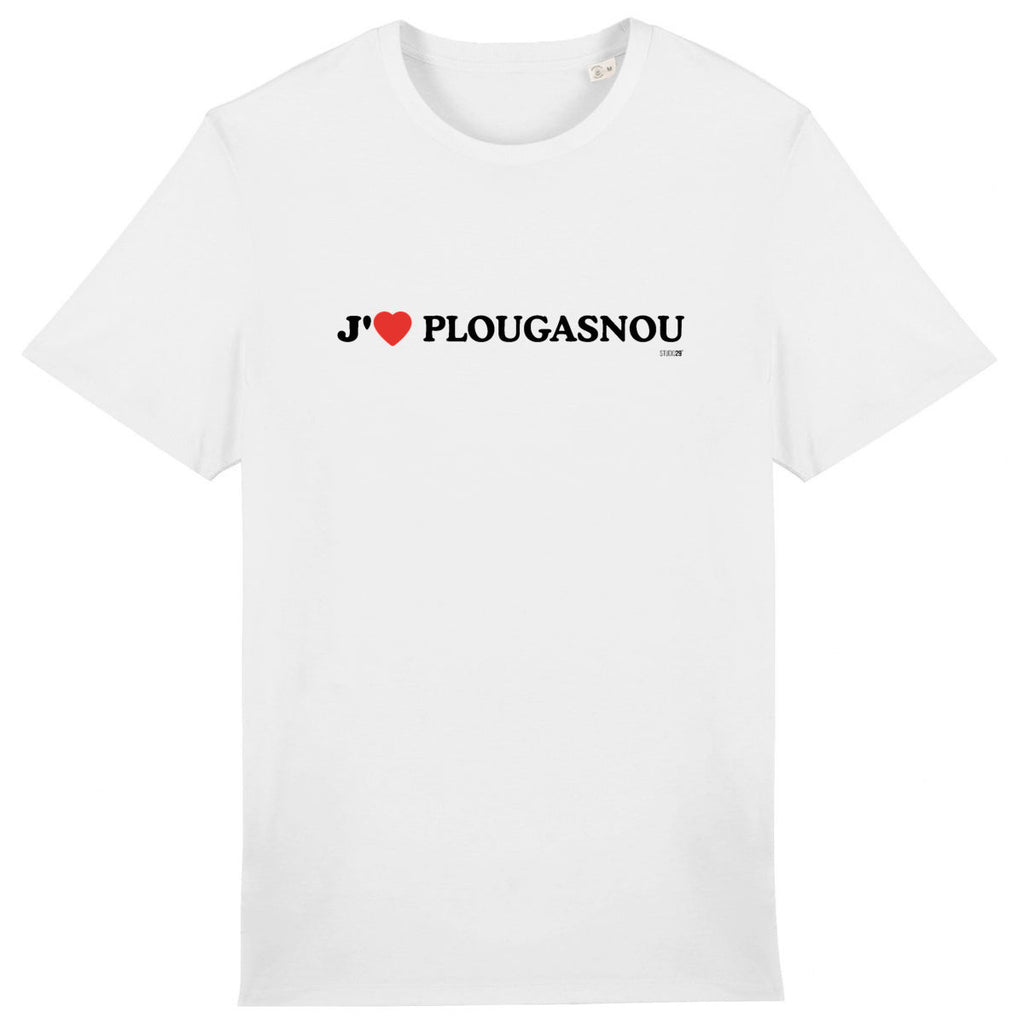 T-shirt Unisexe épais : Plouganiste et fier de l'être - face_0