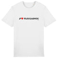 T-shirt Unisexe épais : Plouganiste et fier de l'être - face_0